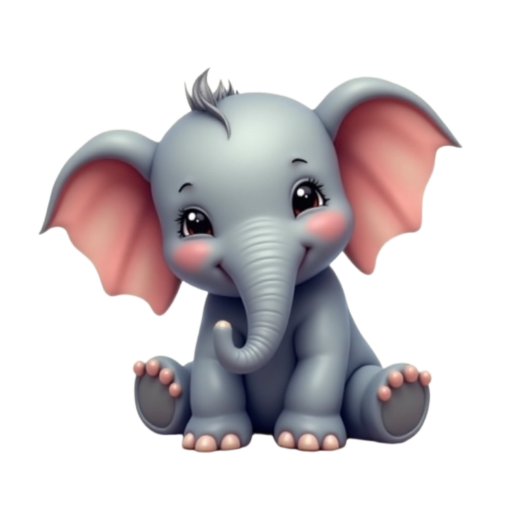 Cute Baby Elephant